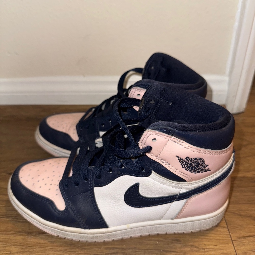 Nike Kids' Pink and Navy Sneakers